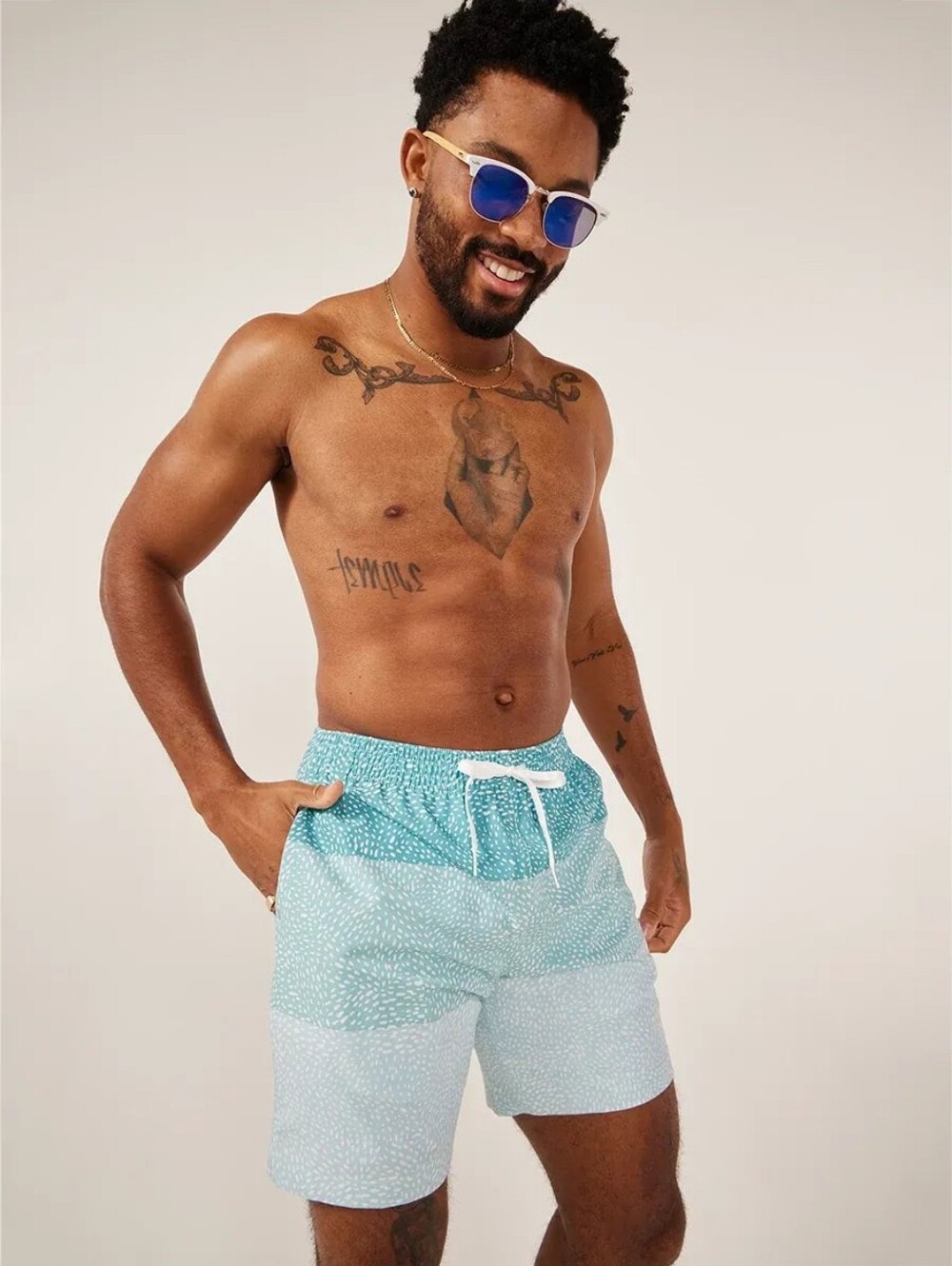 Men's Chubbies Whale Sharks 7 Inch Swim Trunks